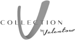 Logo di una collezione di moda chiamata 'Collection V' by Valentour.